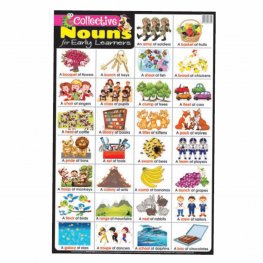 Educational Chart Collective Nouns for Early Learners (MM38704) Educational Chart Collective Nouns for Early Learners (MM38704)