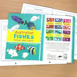 Australian FISHES Colour and Learn MM50692 Australian FISHES Colour and Learn MM50692