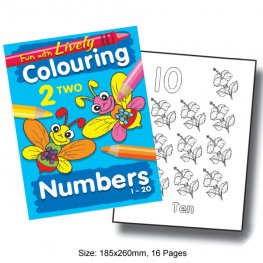 Fun with Lively Colouring Numbers 1-20 (MM68737) Fun with Lively Colouring Numbers 1-20 (MM68737)