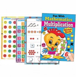 Fun With Mathematics Multiplication Sticker Book (MM70609) Fun With Mathematics Multiplication Sticker Book (MM70609)