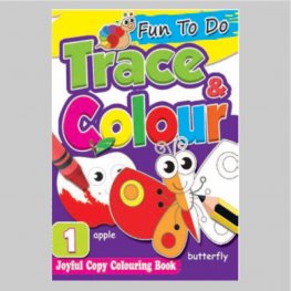 Fun To Do Trace & Colour Colouring Book 1 (MM74980) Fun To Do Trace & Colour Colouring Book 1 (MM74980)