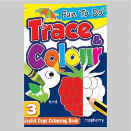 Fun To Do Trace & Colour Colouring Book 3 (MM75000) Fun To Do Trace & Colour Colouring Book 3 (MM75000)