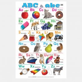 Educational Chart ABC & abc (MM79404) Educational Chart ABC & abc (MM79404)