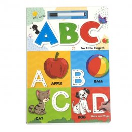 Let's Write and Wipe Capital Letters (For LittleI Fingers) MM79824 Let's Write and Wipe Capital Letters (For LittleI Fingers) MM79824
