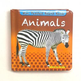Mini Padded Board Book Animals MM84212 Mini Padded Board Book Animals MM84212