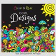 Colour 'N' Relax Cool Designs (46 Pages Adult Colouring Book) MM87103