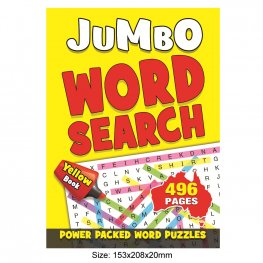 496 Pages Word Search Book Yellow (MM88803) 496 Pages Word Search Book Yellow (MM88803)