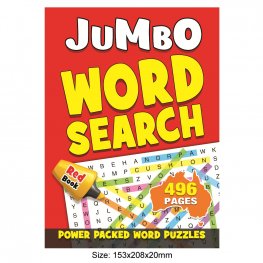 496 Pages Word Search Book Red (MM88902) 496 Pages Word Search Book Red (MM88902)