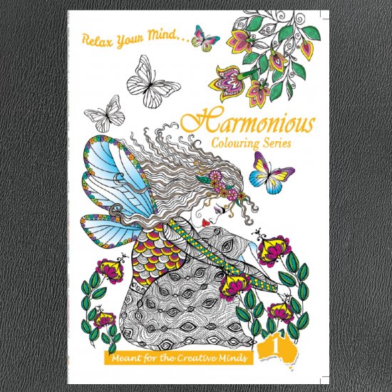 48 Pages Adult Colouring Book 1 (MM92909)