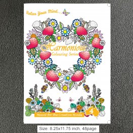 48 Pages Adult Colouring Book 4 (MM93203) 48 Pages Adult Colouring Book 4 (MM93203)
