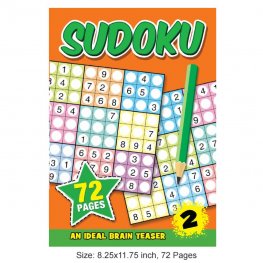 72 Pages Sudoku Book 2 (MM93401) 72 Pages Sudoku Book 2 (MM93401)
