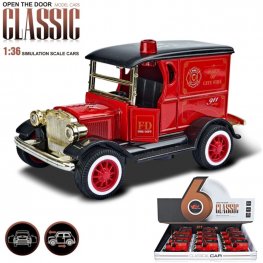 5" Diecast Models 1:36 Ford T Model Fire MY2477D-12 5" Diecast Models 1:36 Ford T Model Fire MY2477D-12