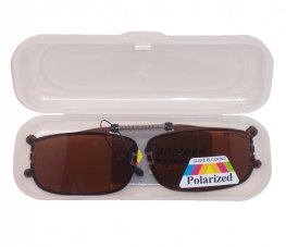 Clip on Polarized Sunglasses with Case PM6083 Clip on Polarized Sunglasses with Case PM6083