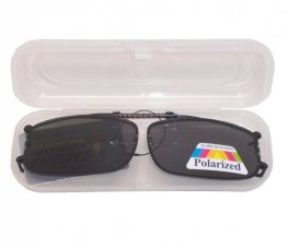 Clip on Polarized Sunglasses with Case PM6084 Clip on Polarized Sunglasses with Case PM6084