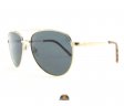 Aviator Metal Spring Arm Polarized Sunglasses 2001-S-P