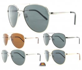 Aviator Metal Spring Arm Polarized Sunglasses 2001-S-P Aviator Metal Spring Arm Polarized Sunglasses 2001-S-P
