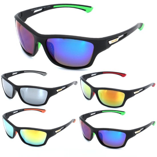 Poker Sport Plastic Sunglasses