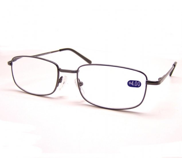 Reading Glasses Metal Frame Spring Arm R9007