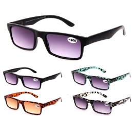 Reading Glasses Plastic Frame Tinted Lanse R9097T Reading Glasses Plastic Frame Tinted Lanse R9097T