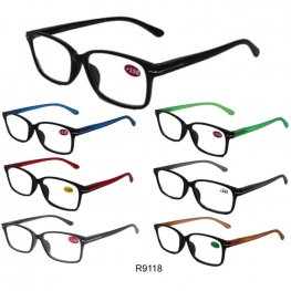 Cooleyes Fashion Unisex Plastic Reading Glasses (Spring Arm) R9118A Cooleyes Fashion Unisex Plastic Reading Glasses (Spring Arm) R9118A