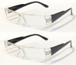 Fashion Plastic Half Rimless Reading Glasses 4 Style R9168/69/70/71