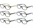 Spring Arm Fashion Plastic Reading Glasses 4 Style R9180/81/82/83