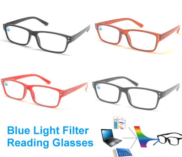 Blue Light Filter Reading Glasses R9190