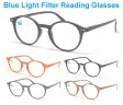 Blue Light Filter Reading Glasses 4 Style R9191/92/93/94