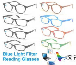 Blue Light Filter Reading Glasses 4 Style R9191/92/93/94 Blue Light Filter Reading Glasses 4 Style R9191/92/93/94