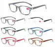 Unisex Fashion Plastic Reading Glasses 4 Style R9216-19