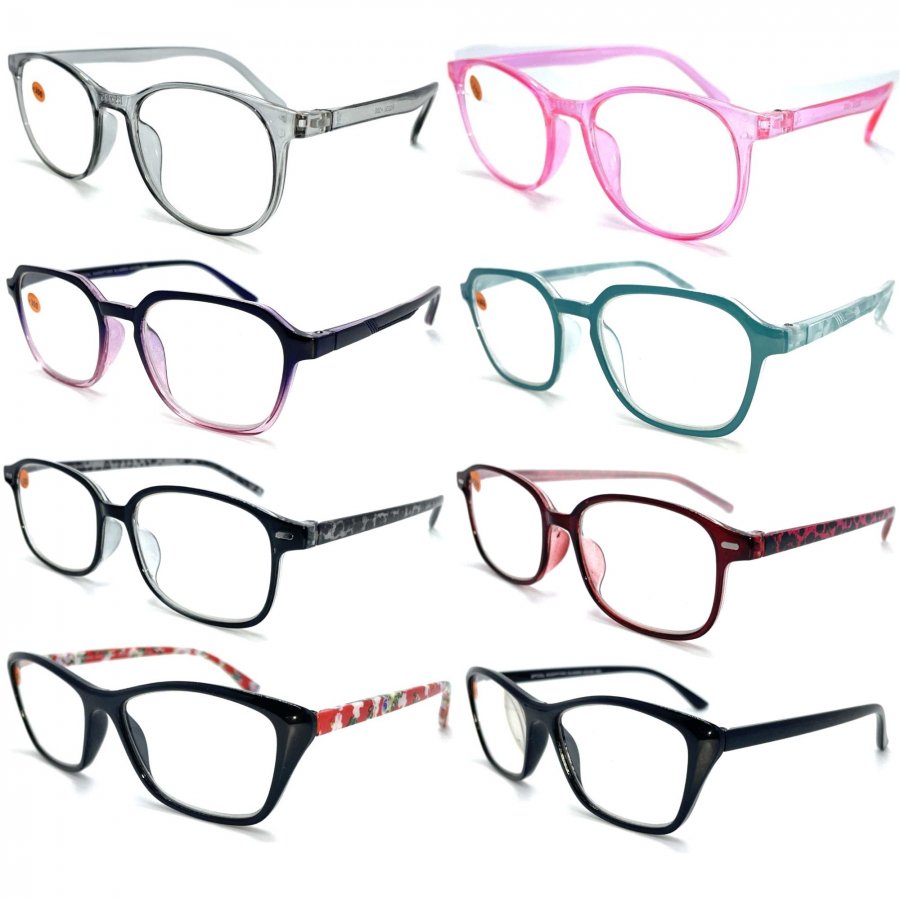 Unisex Fashion Reading Glasses 4 Style R9250-53