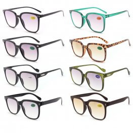 Reading Glasses Plastic Frame Tinted Lanse R9304-07T Reading Glasses Plastic Frame Tinted Lanse R9304-07T