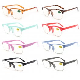 Clubmaster Style Fashion Reading Glasses 4 Style Asstd R9308-11 Clubmaster Style Fashion Reading Glasses 4 Style Asstd R9308-11