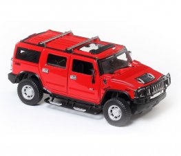 1:24 Hummer H2 Red Colour MZ26020A-RD 1:24 Hummer H2 Red Colour MZ26020A-RD