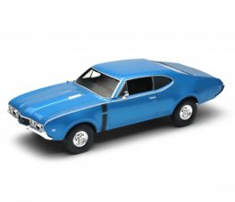 1:24 1968 OLDSMOBILE 442 (Metallic Blue) WL24024W 1:24 1968 OLDSMOBILE 442 (Metallic Blue) WL24024W