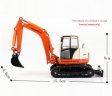 Crawler Excavator 1:50 Diecast Model KDW620001D