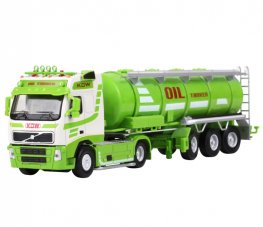Oil Tank Truck 1:50 Heavy Diecast Model DC-620028 Oil Tank Truck 1:50 Heavy Diecast Model DC-620028