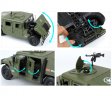 Humvee Battle Field - 1:18 Heavy Diecast Model KDW685004W