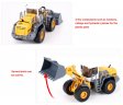 Yellow Four Whell Loader 1:50 Heavy Die cast Model KDW625003W