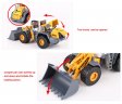 Yellow Four Whell Loader 1:50 Heavy Die cast Model KDW625003W