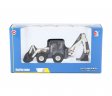 White Backhoe Loade 1:50 Heavy Die cast Model KDW625004W