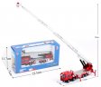 Ladder Fire Engine Truck 1:50 Heavy Die cast Model KDW625012W