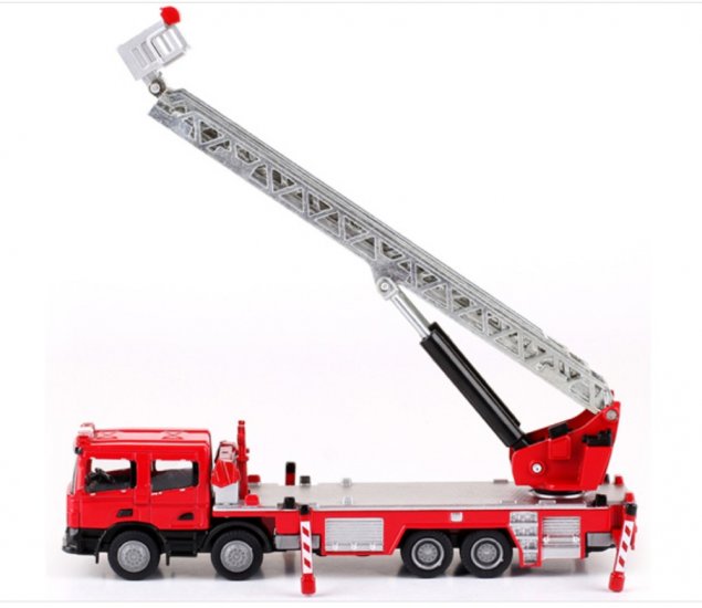 Ladder Fire Engine Truck 1:50 Heavy Die cast Model KDW625012W