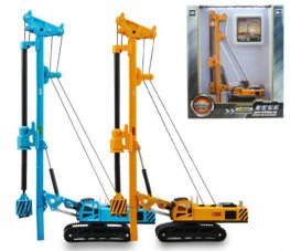 Rotary Drilling Rig Crawler Construction Piling Machinery - 1:64 Heavy Die cast Model KDW625021W Rotary Drilling Rig Crawler Construction Piling Machinery - 1:64 Heavy Die cast Model KDW625021W