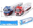 Container Truck 1:50 Heavy Diecast Model KDW625022W