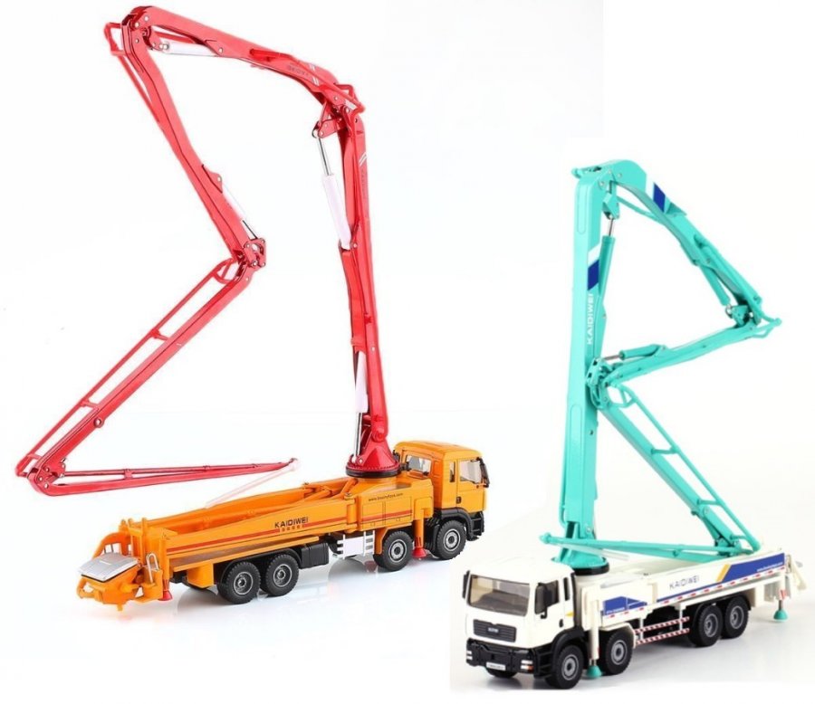 1:75 Concret Pump Truck Heavy Diecast Model KDW625025W