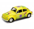 4.75" VW Beetle (Hard Top) with Fanny Graphic (1:34) WL42343AB-D